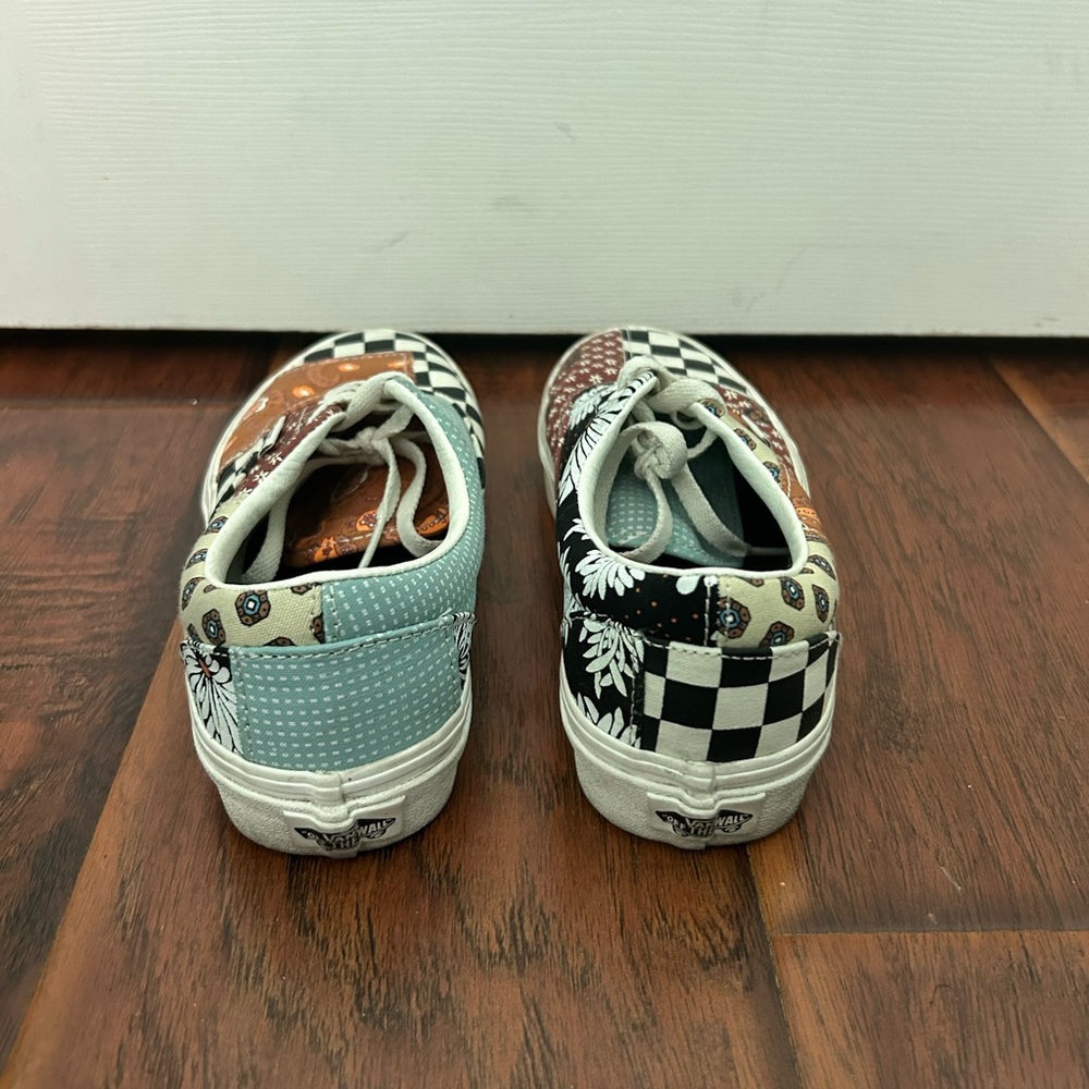 patterned-patched vans - Picture 3 of 5